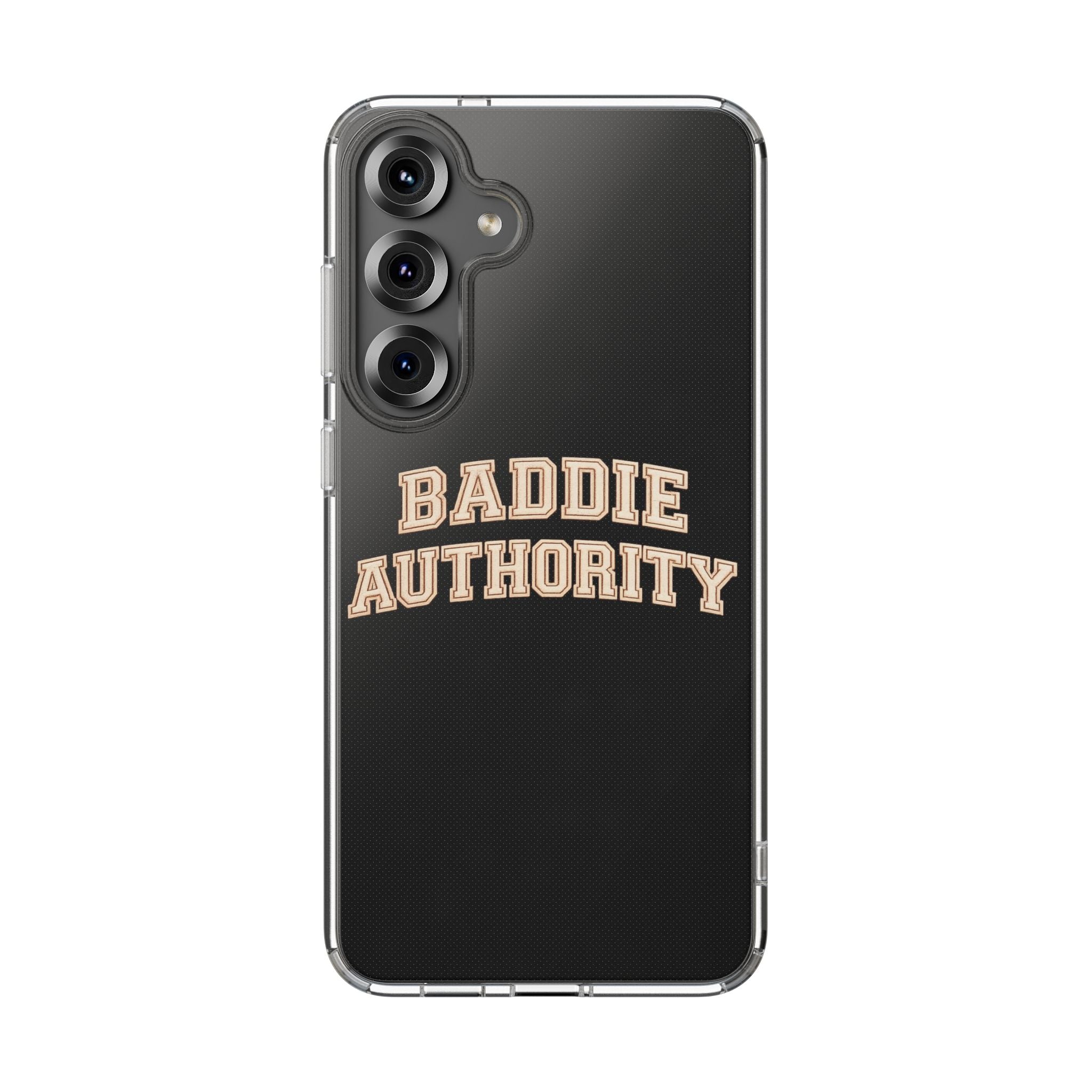 Baddie Authority• Clear Impact-Resistant Cases