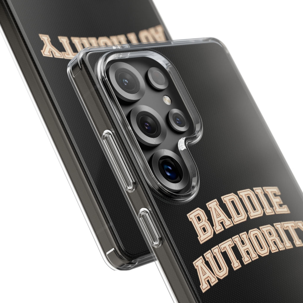 Baddie Authority• Clear Impact-Resistant Cases