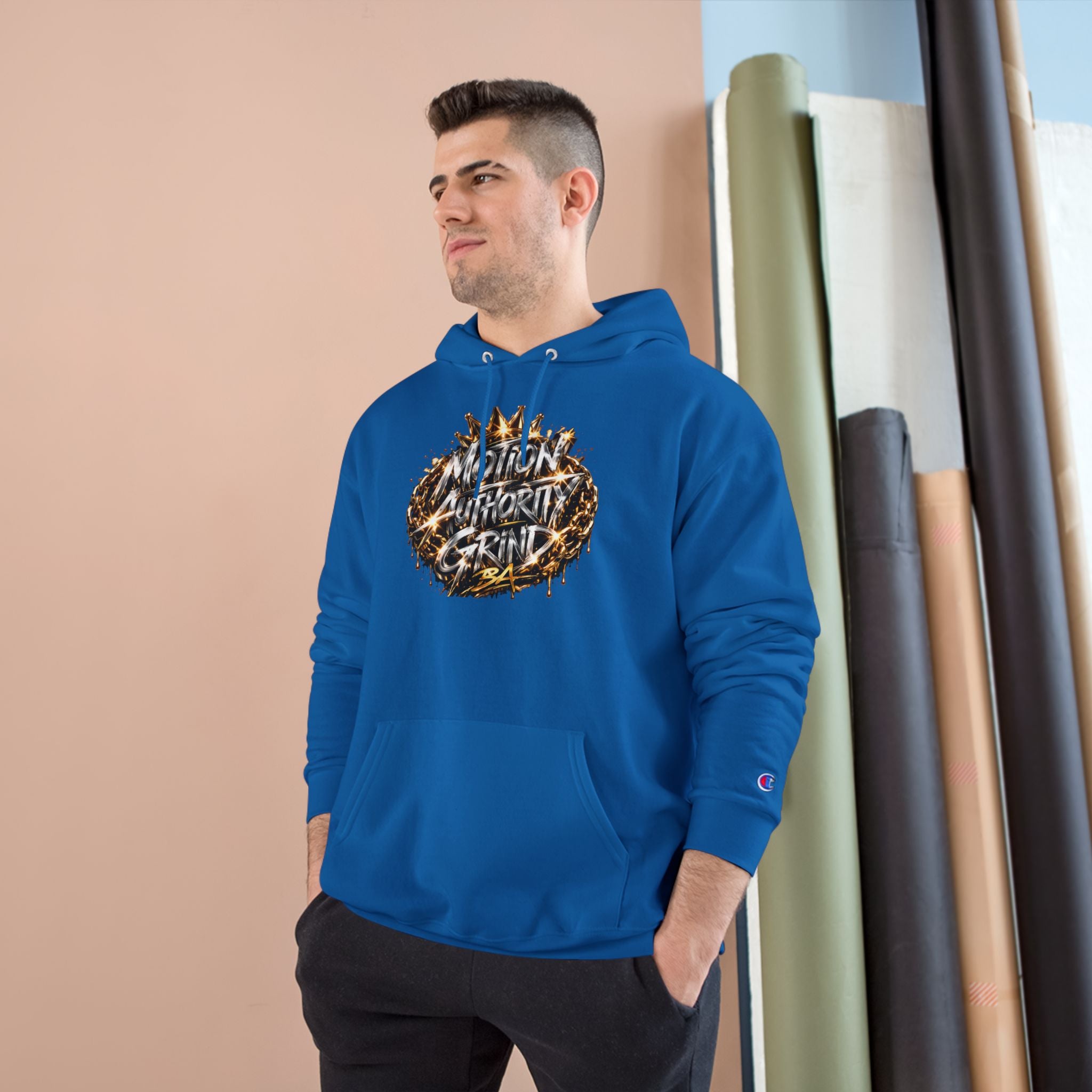 Members Only Crown 
Champion Hoodie MAG EDITION