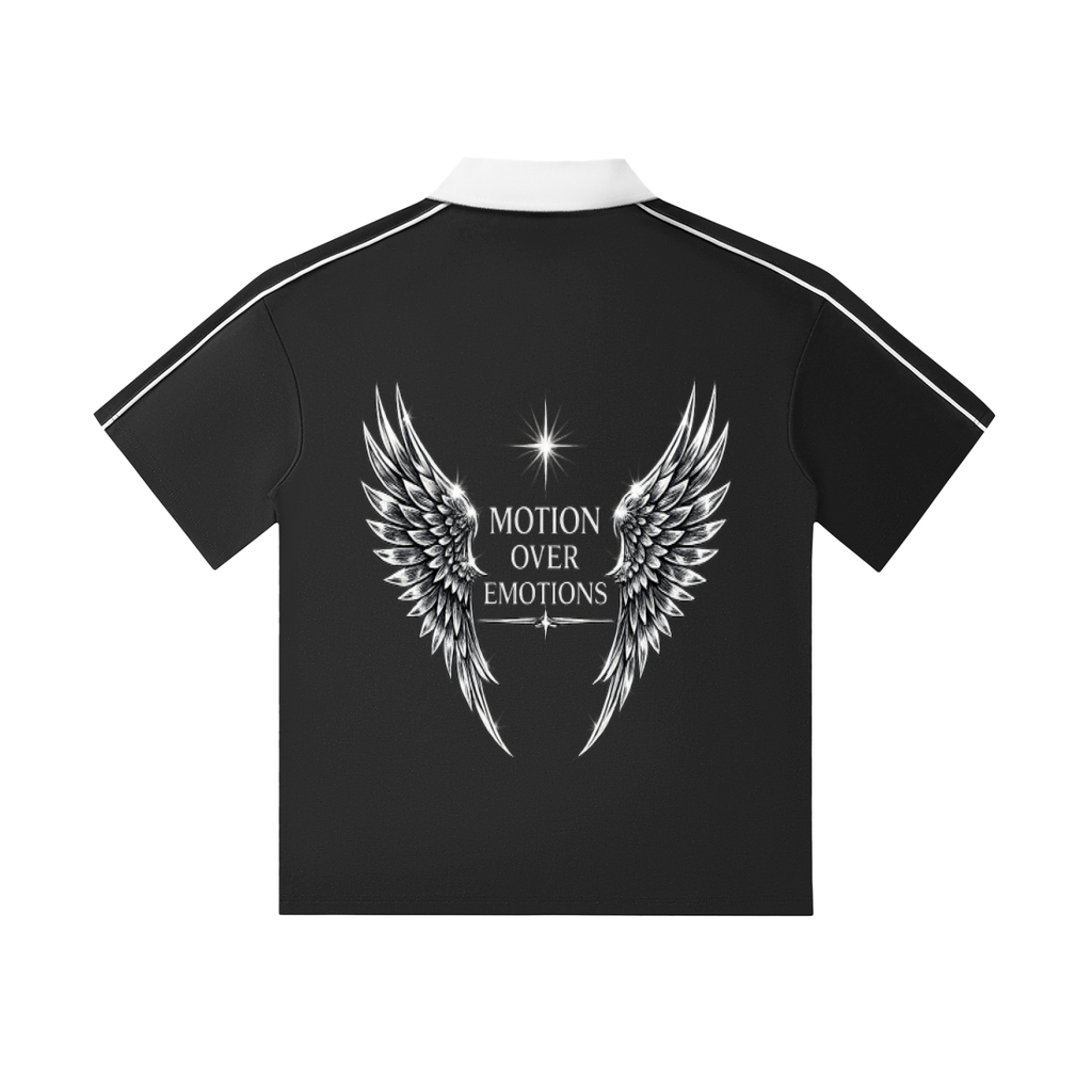RICH KING Luxury Angel Wings Motion Polo