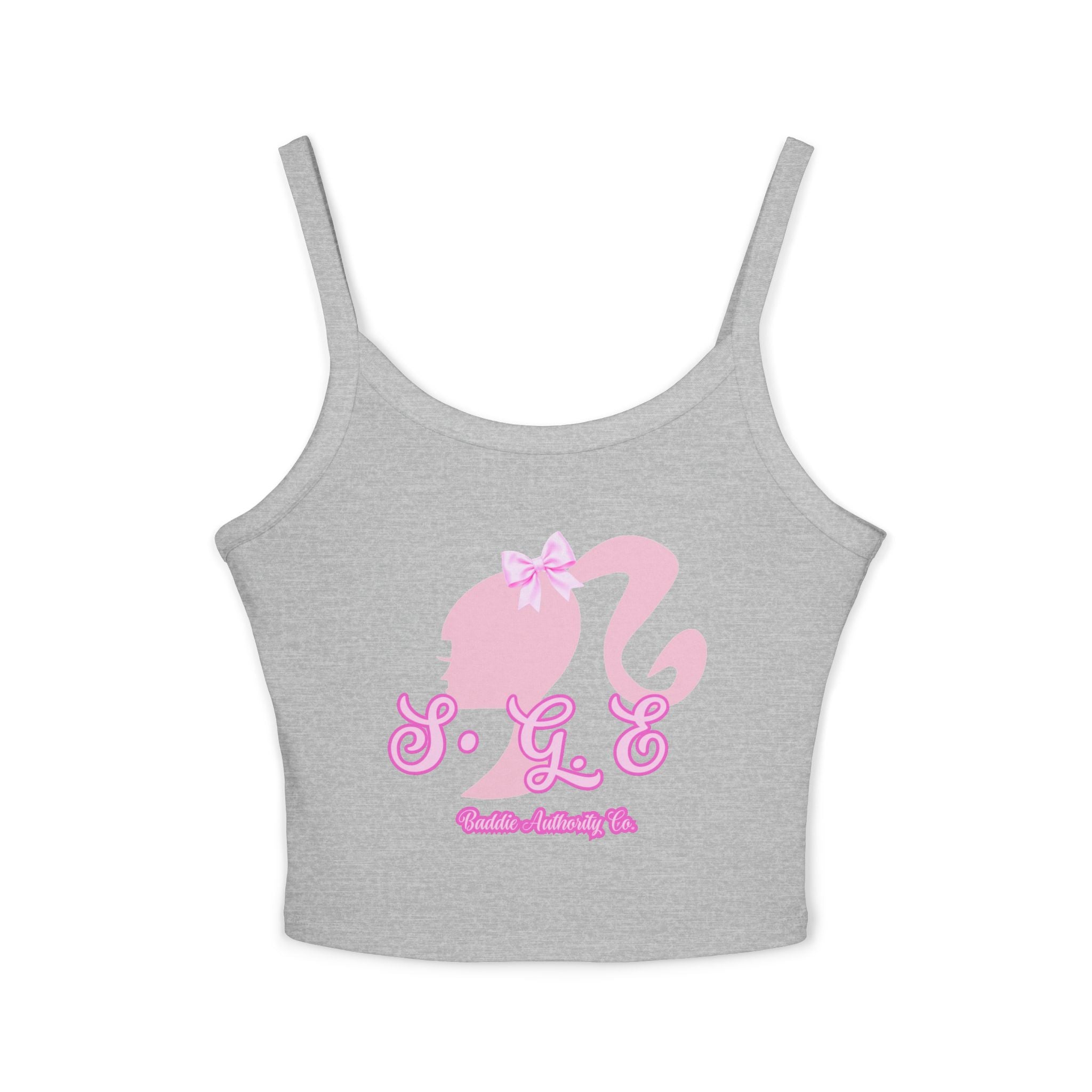 S.G.E. “Soft Girl Era Crop “Tank

 Baddie Authority Co. Collection
