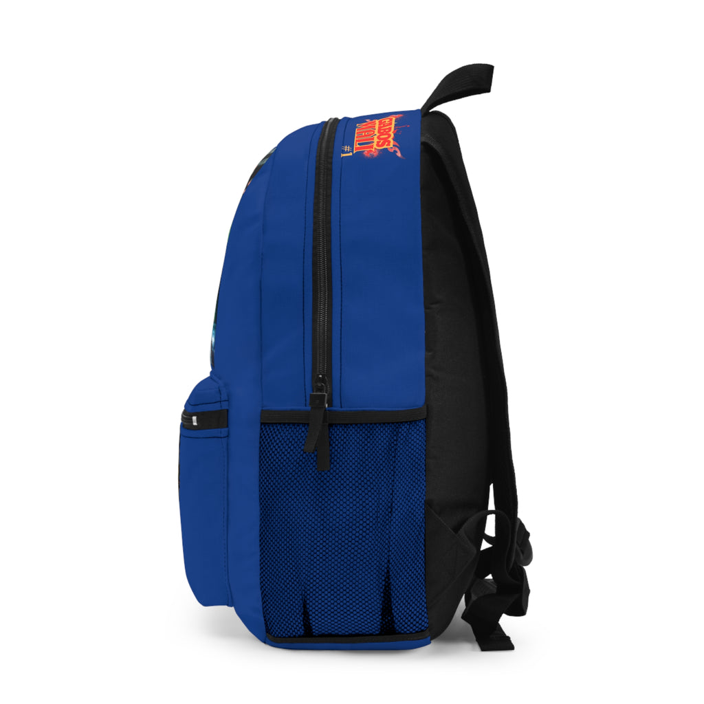 BLUE••  G.A.B.O.S.(MALACHI TONEY INSPIRED BACKPACK)  Baddie Authority Co. LIMITED EDITION… Go Caness!