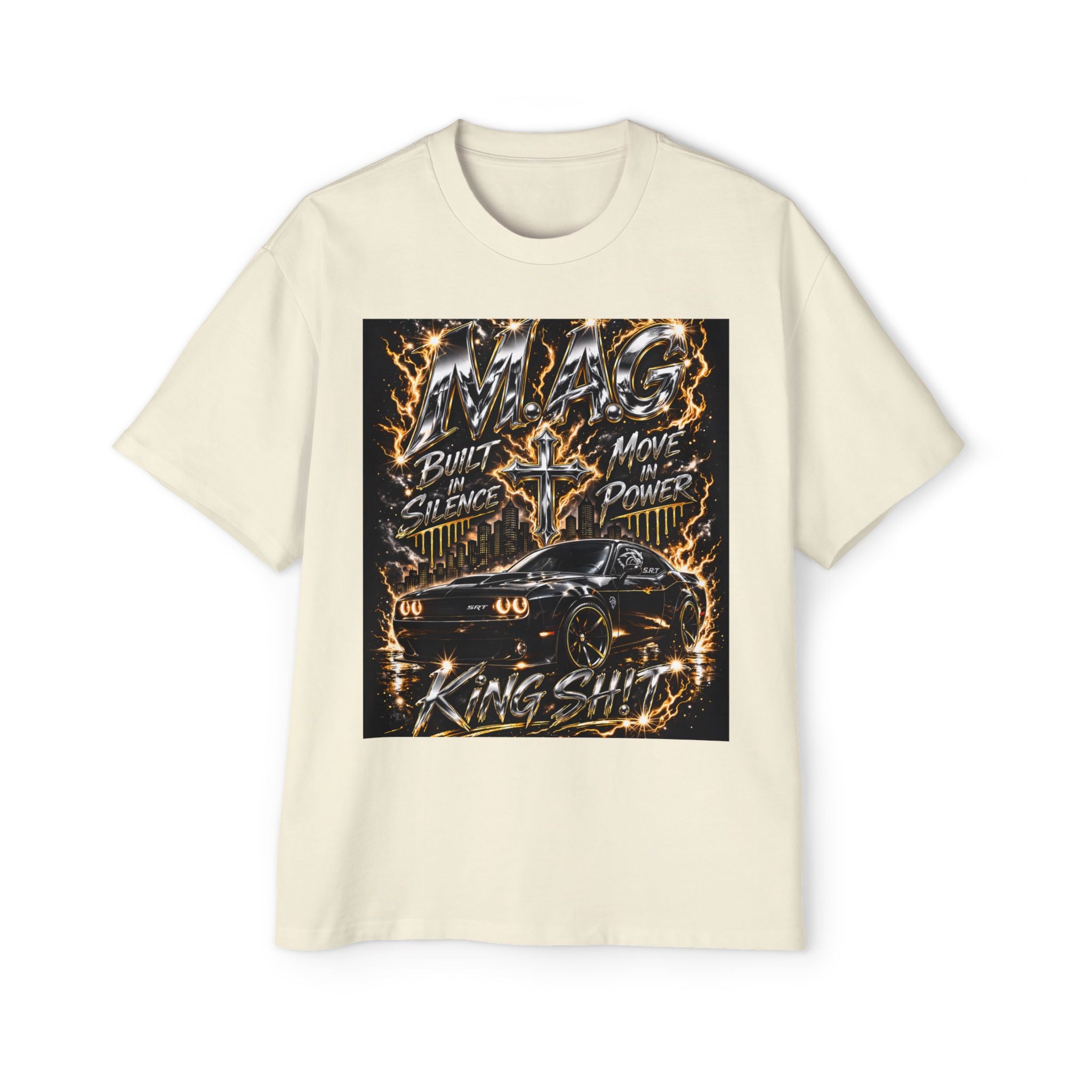 M.A.G KING SH!T Authority Challenger Motion Tee Built in Silence Edition