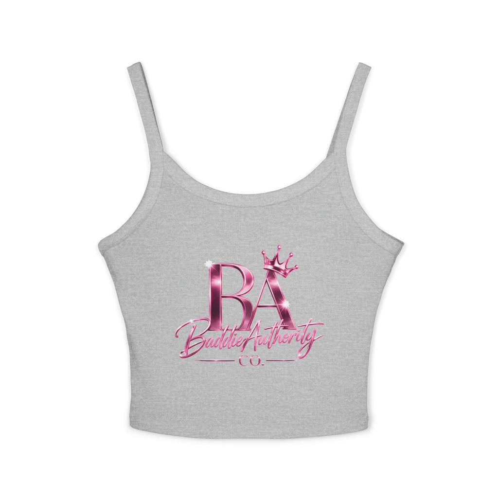 BA Baddie Authority Crop Top The Baddie Statement Tank