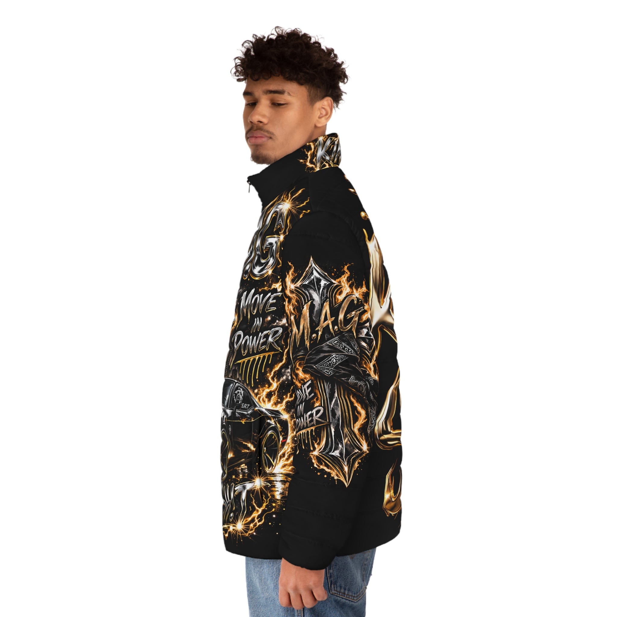 M A G KING SH!T MOTION Puffer Jacket