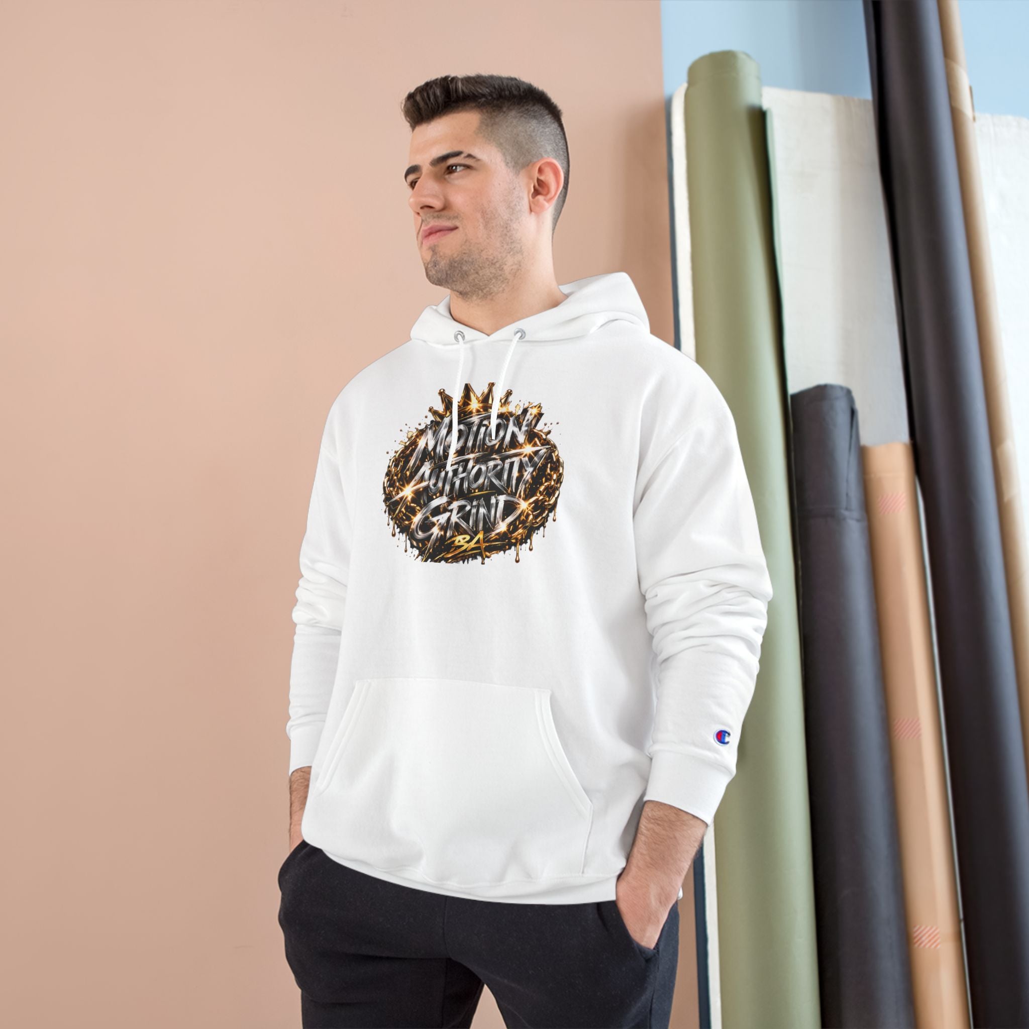 Members Only Crown 
Champion Hoodie MAG EDITION