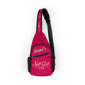 Dark Pink Baddie Co. Soft Girl Era Sling Chest Bag