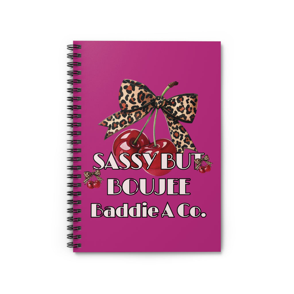 Pink  Sassy But Boujee Journal“For the girls with big dreams, boujee standards, and a soft spot for pretty things.”