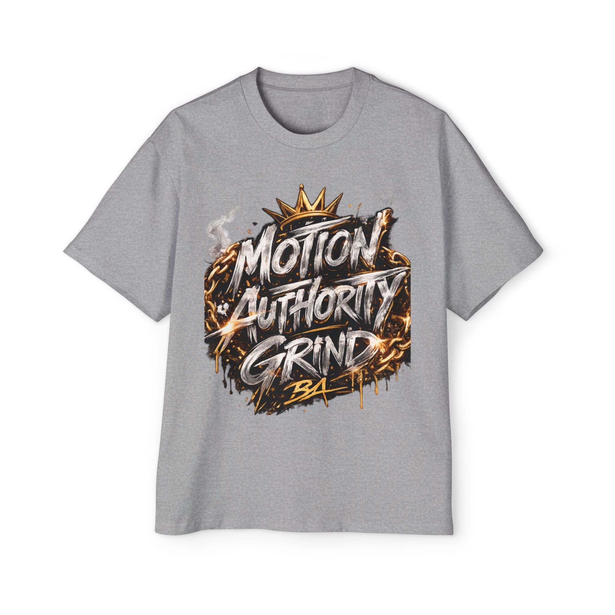 M.A.G Crown Tee Built on Motion, Authority & Grind