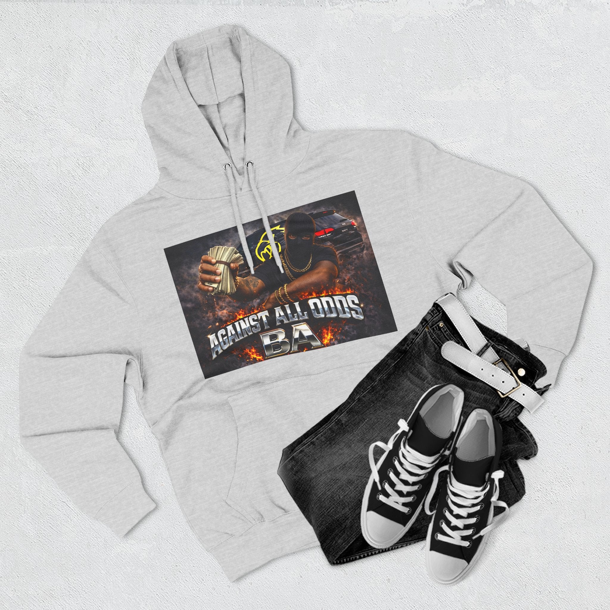 Street Motion Against All Odds BA Fleece Pull Over Hoodie Collection
