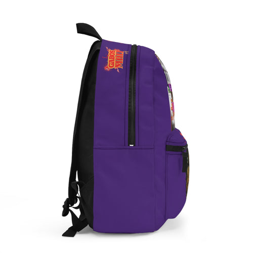 Purple •• G.A.B.O.S.(MALACHI TONEY INSPIRED BACKPACK)  Baddie Authority Co. LIMITED EDITION… Go Caness!