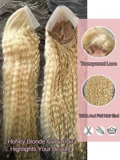 We Outsideee! ☀️🍹• Honey Blonde 613 Loose Deep Wave 13x6 HD Lace Front Wig Brazilian Human Hair & 13x4  Pre Plucked!
