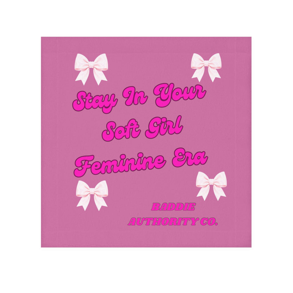 Stay In Your Soft Girl Era™ Face Towel