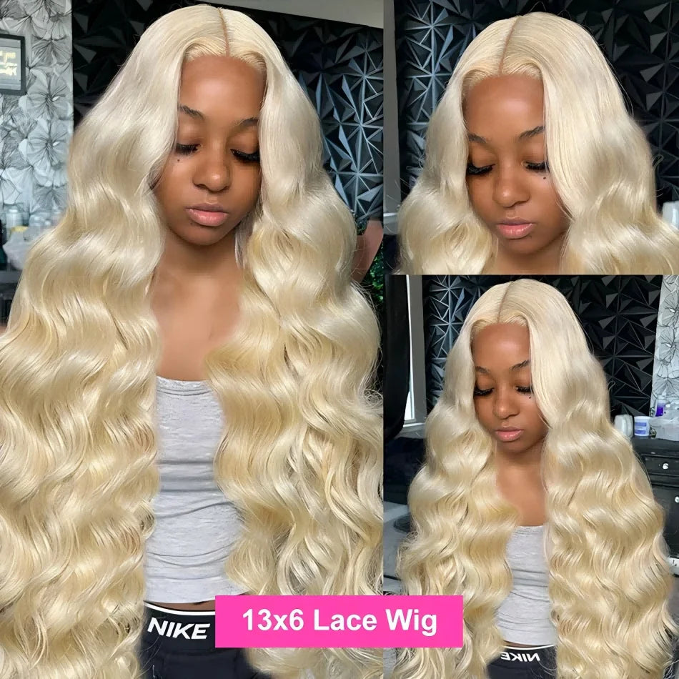R!ch Girl • 613 HD Lace Frontal Wig 13x6 Human Hair Wigs• Body Wave Wig 250 Density Transparent Lace Brazilian Hair Summer Vibes !