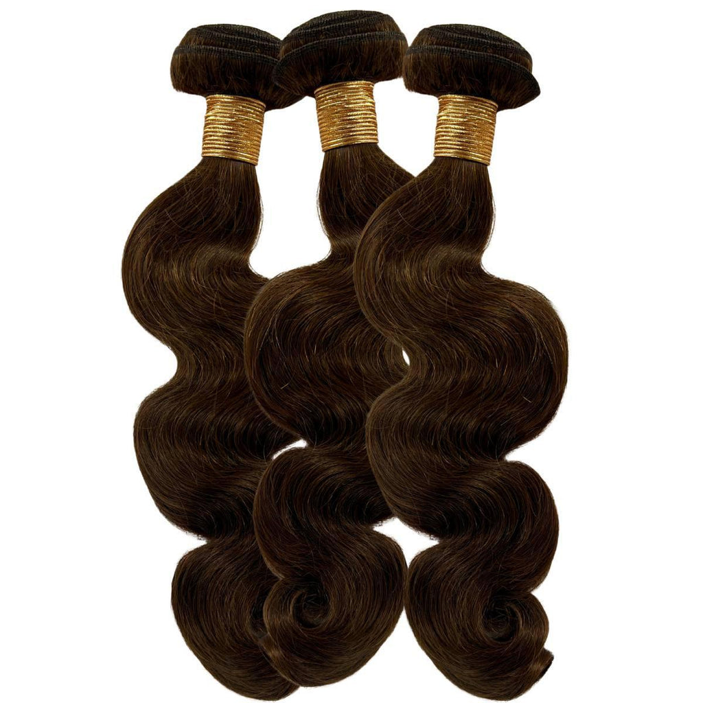 Chocolate Baddie• Medium Brown Body Wave Bundle Deal