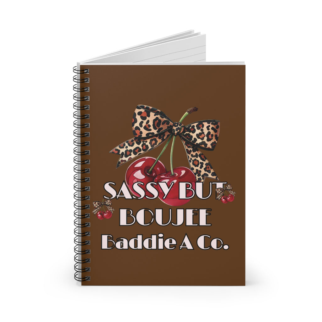 Chocolate Drop Sassy But Boujee Journal“For the girls with big dreams, boujee standards, and a soft spot for pretty things.”