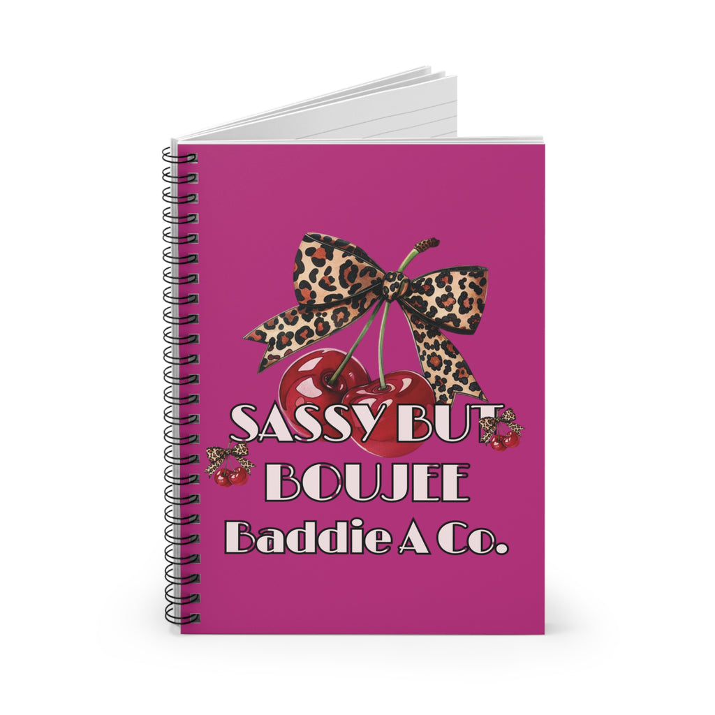 Pink  Sassy But Boujee Journal“For the girls with big dreams, boujee standards, and a soft spot for pretty things.”