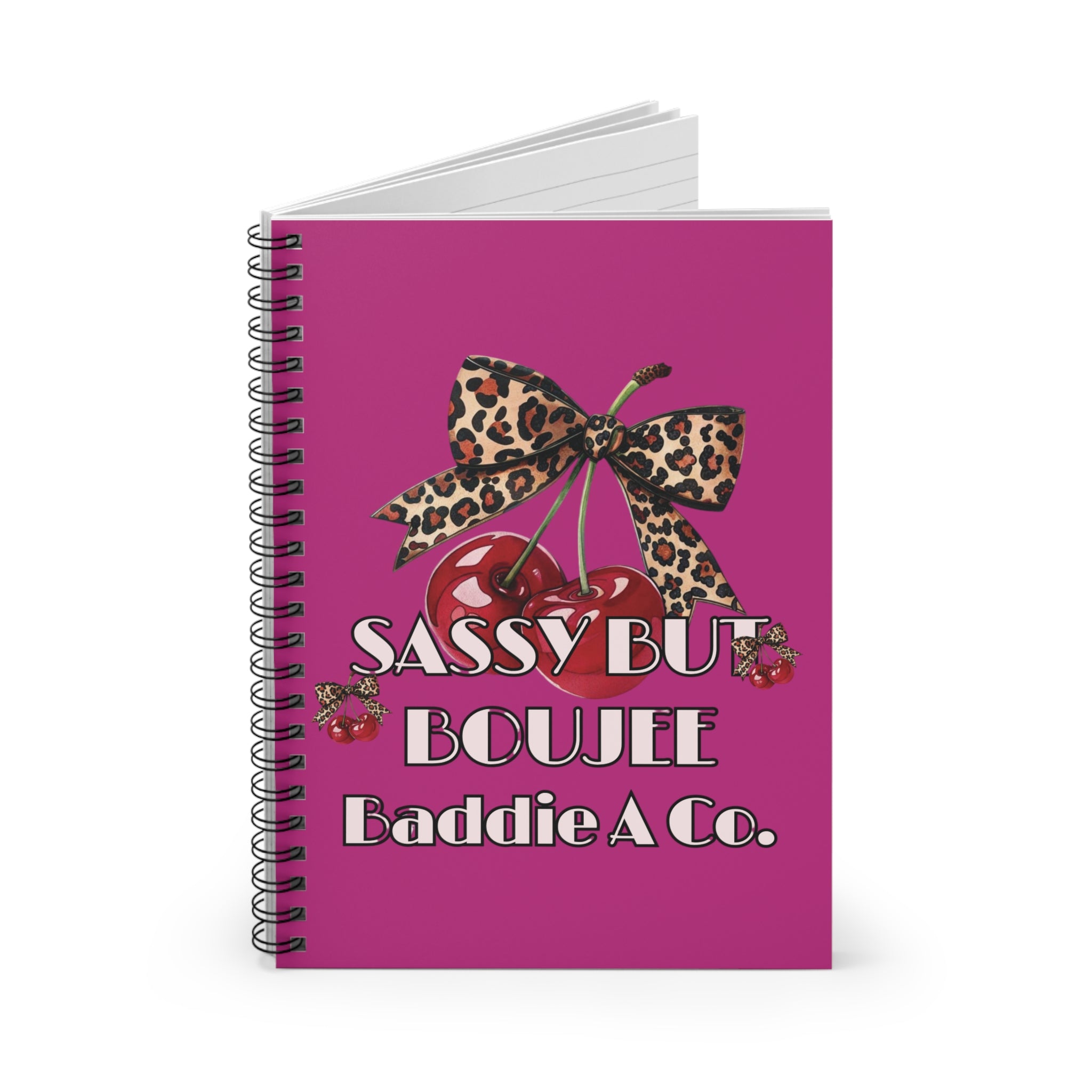 Pink  Sassy But Boujee Journal“For the girls with big dreams, boujee standards, and a soft spot for pretty things.”