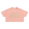BADDIE AUTHORITY BLUSH  CROP TOP