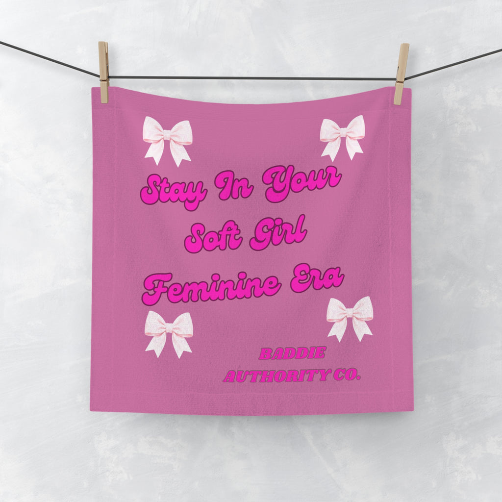 Stay In Your Soft Girl Era™ Face Towel