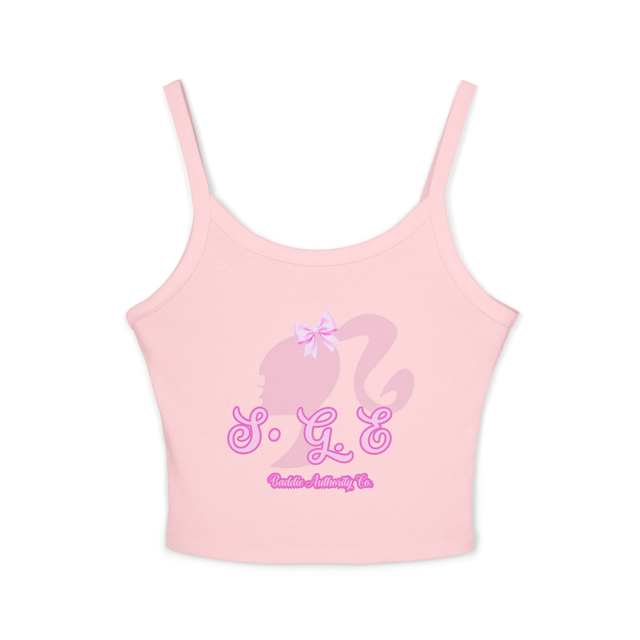 S.G.E. “Soft Girl Era Crop “Tank

 Baddie Authority Co. Collection