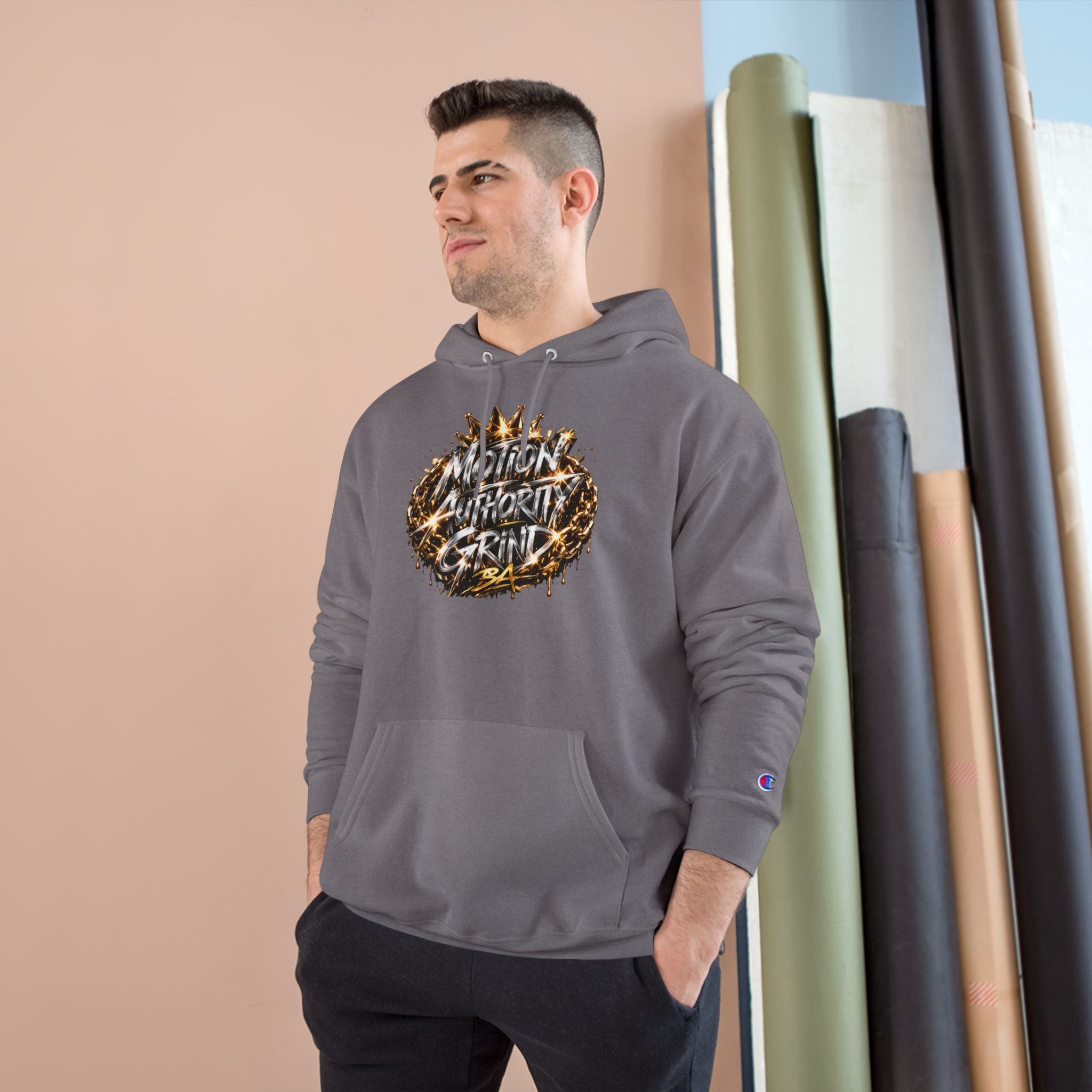Members Only Crown 
Champion Hoodie MAG EDITION