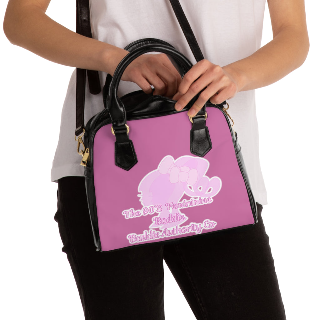 Light Pink The 90’s Feminine Baddie •Soft Girl Baddie Authority Co. Hand Bag