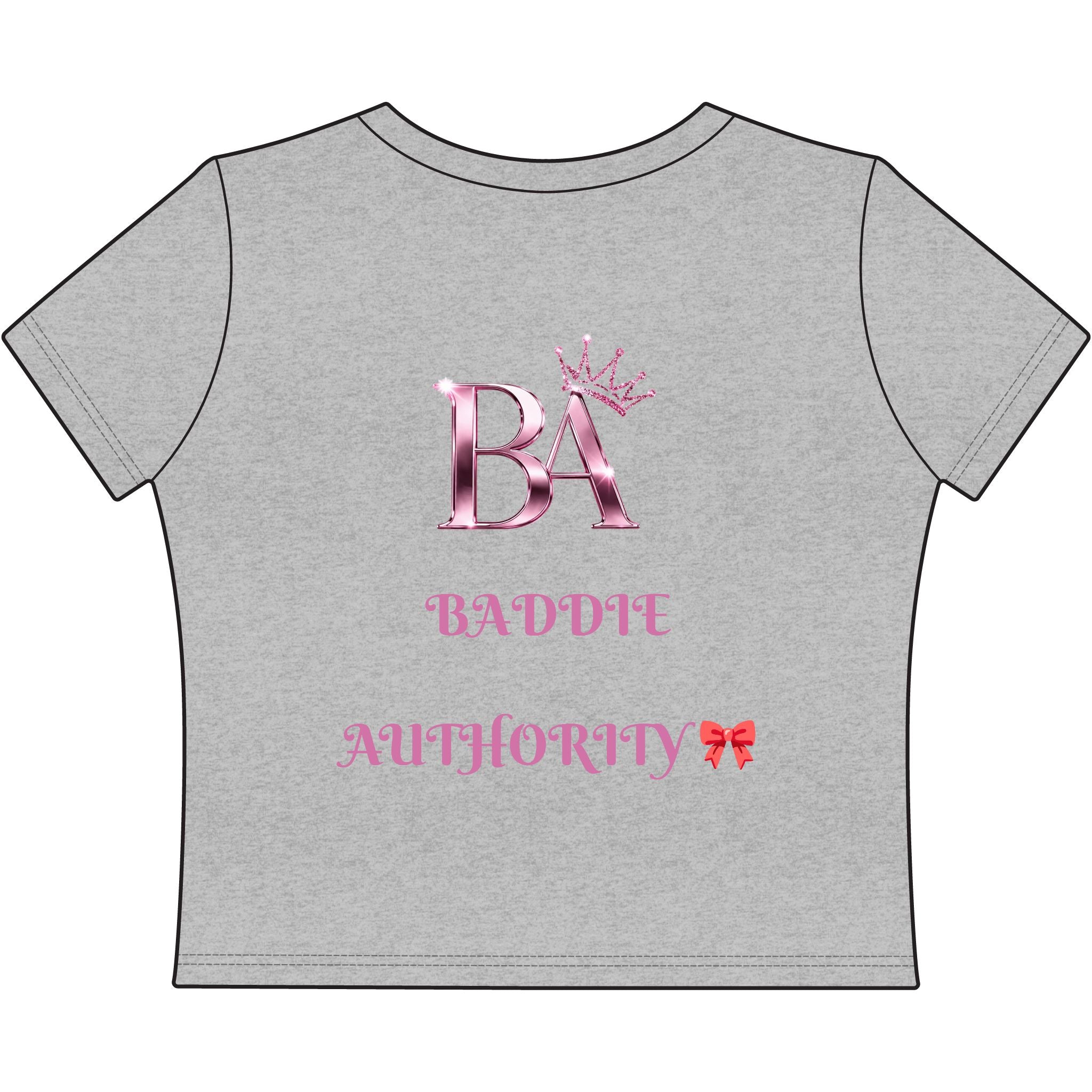 Pretty Paid Protected Sassy Crop Top (Baddie Authority Edition)