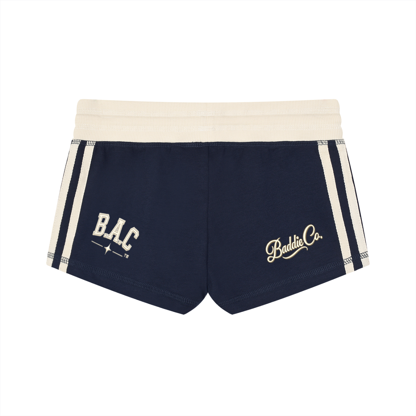 RICH GIRL CLUB TRACK SHORTS ~BADDIE AUTHORITY COLLECTION