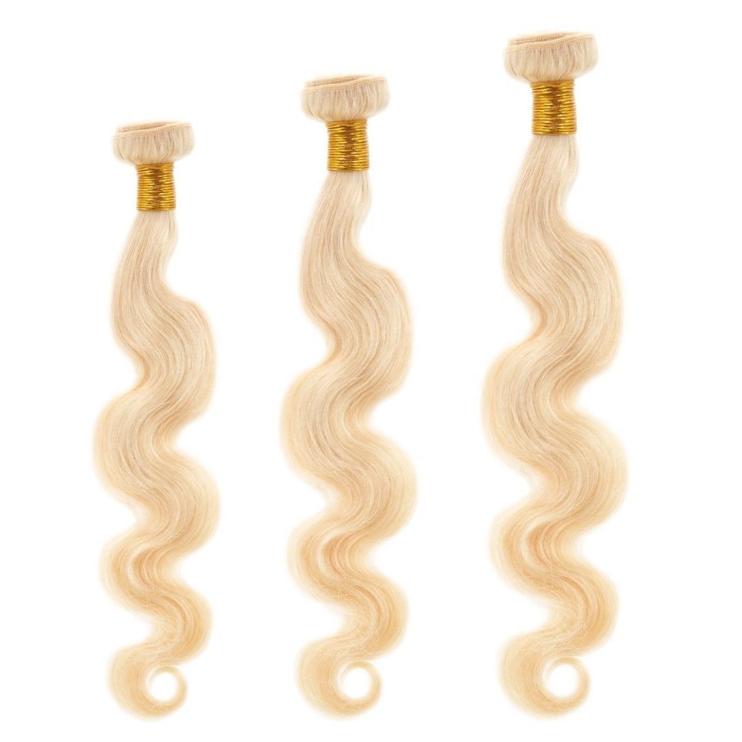 Raw R!CH Girl Collection• Russian Blonde Body Wave Bundle Deals