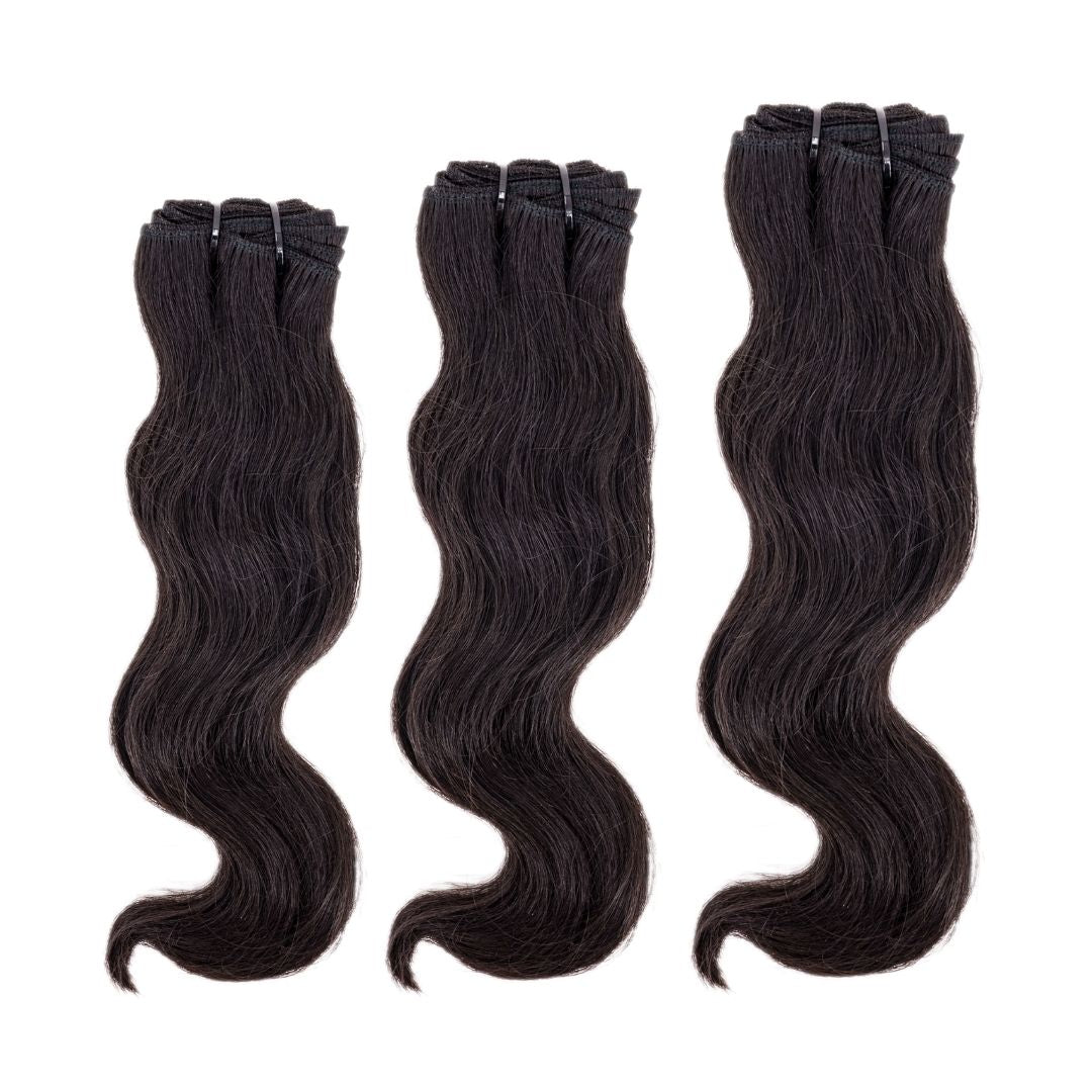 RAW.. BADDIE• Indian Wavy Hair Bundle Deal