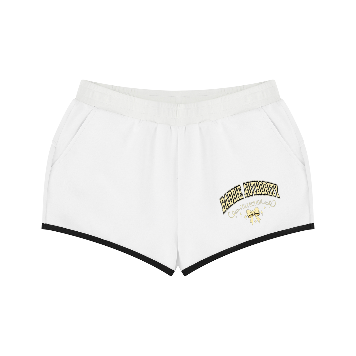 BADDIE AUTHORITY •BOW SPORT LOUNGE SHORTS