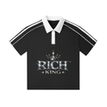 RICH KING Luxury Angel Wings Motion Polo