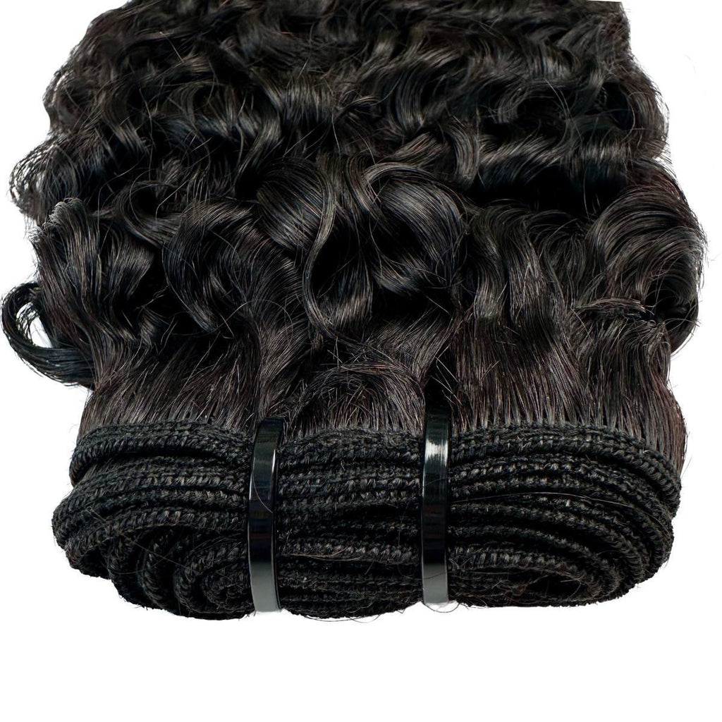 The Baddie Collection•Burmese Curly 100% Human Hair Bundles