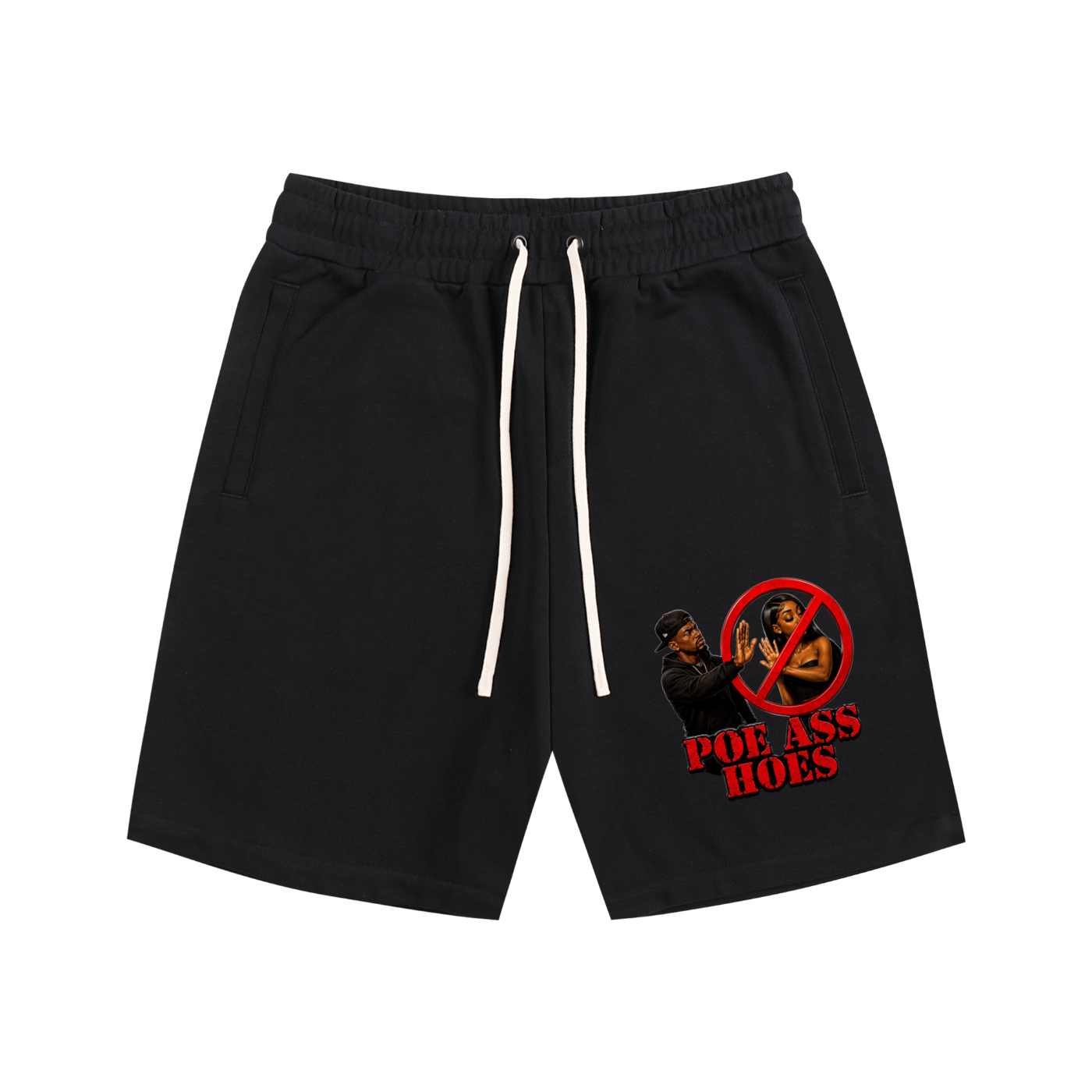 POE A!$ HO!S (GET MONO AL) SHORTS