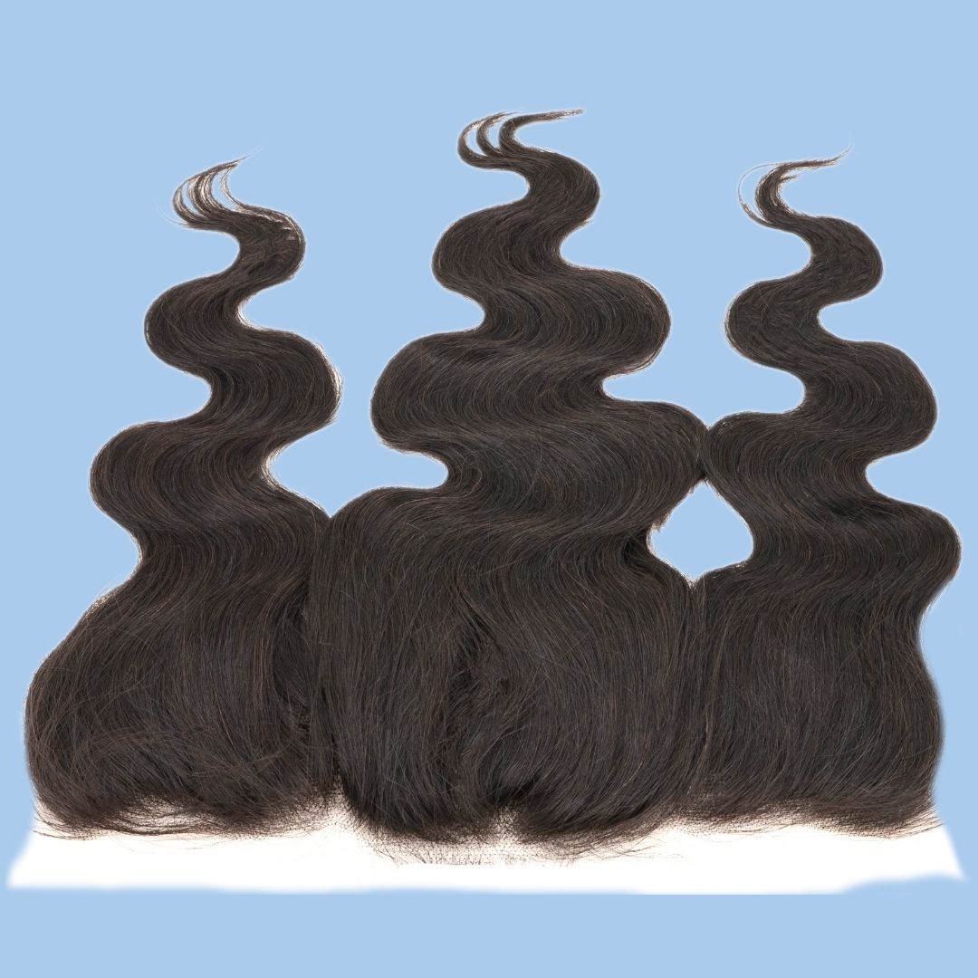 Raw Baddie Collection• Brazilian Body Wave Frontal 13x4 Transparent Lace