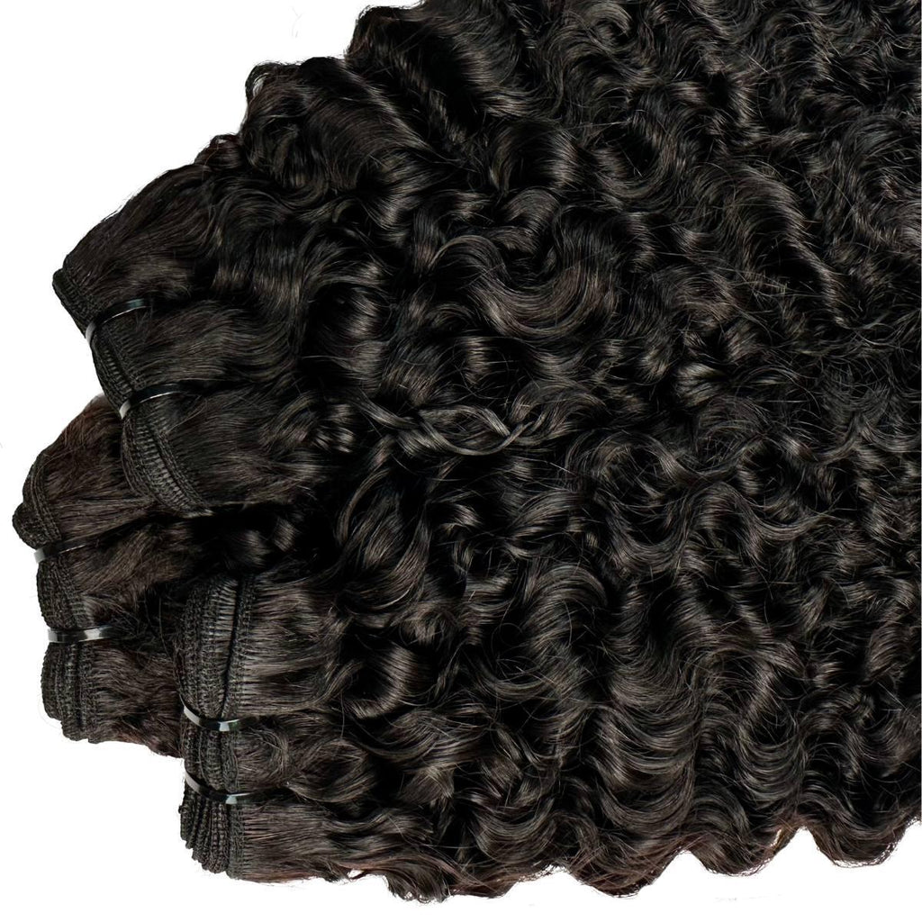 R!CH Girl• Baddie Authority ~ Burmese Curly 100% Human Hair Bundle Deals