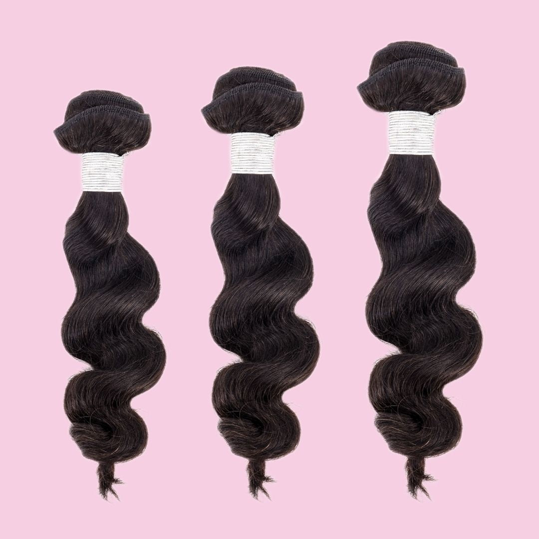 🎀👛Baddie Collection• Brazilian Loose Wave Bundle Deals