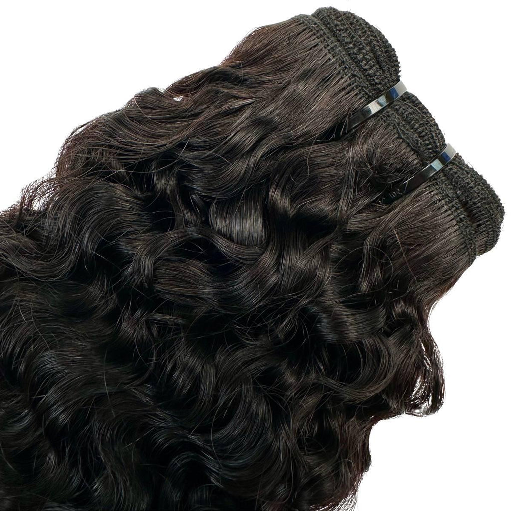 R!CH Girl• Baddie Authority ~ Burmese Curly 100% Human Hair Bundle Deals