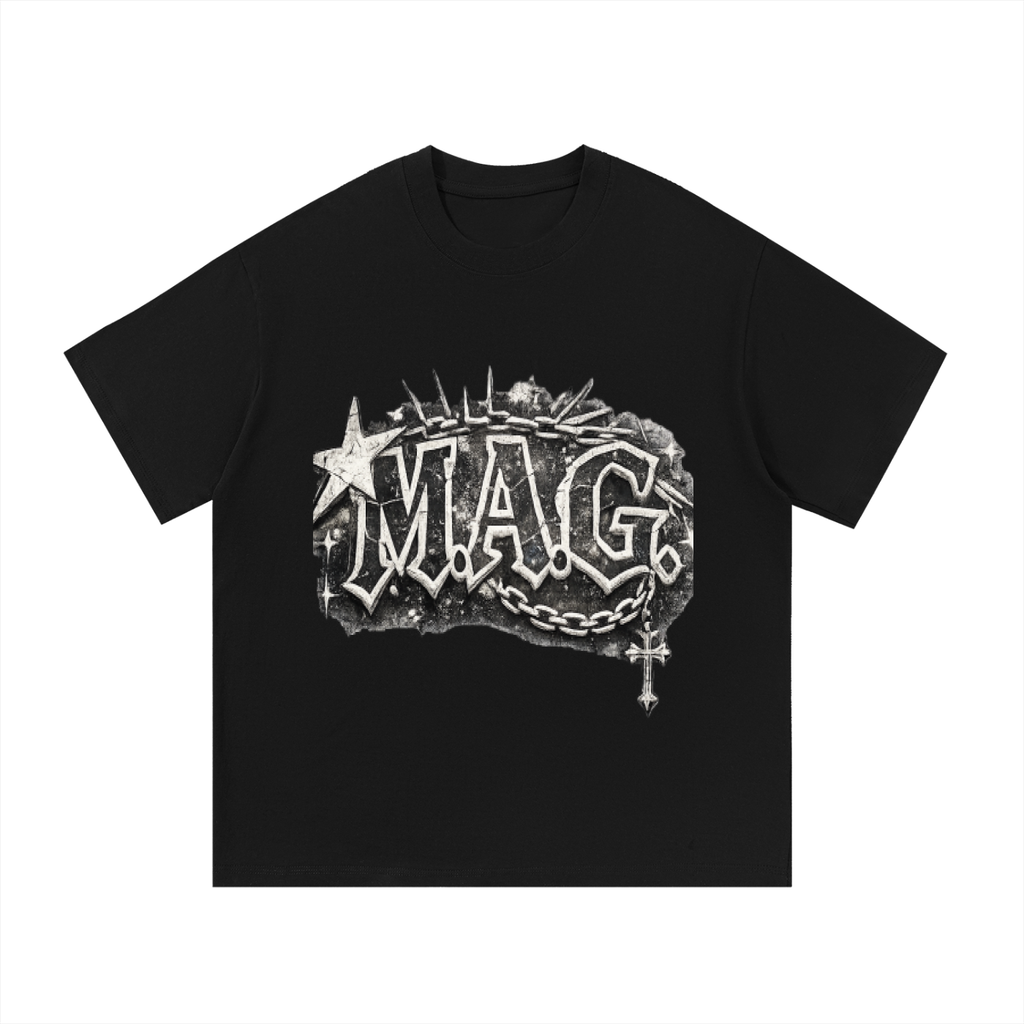 M.A.G. “Against All Odds” Oversized Rock Star Streetwear Tee