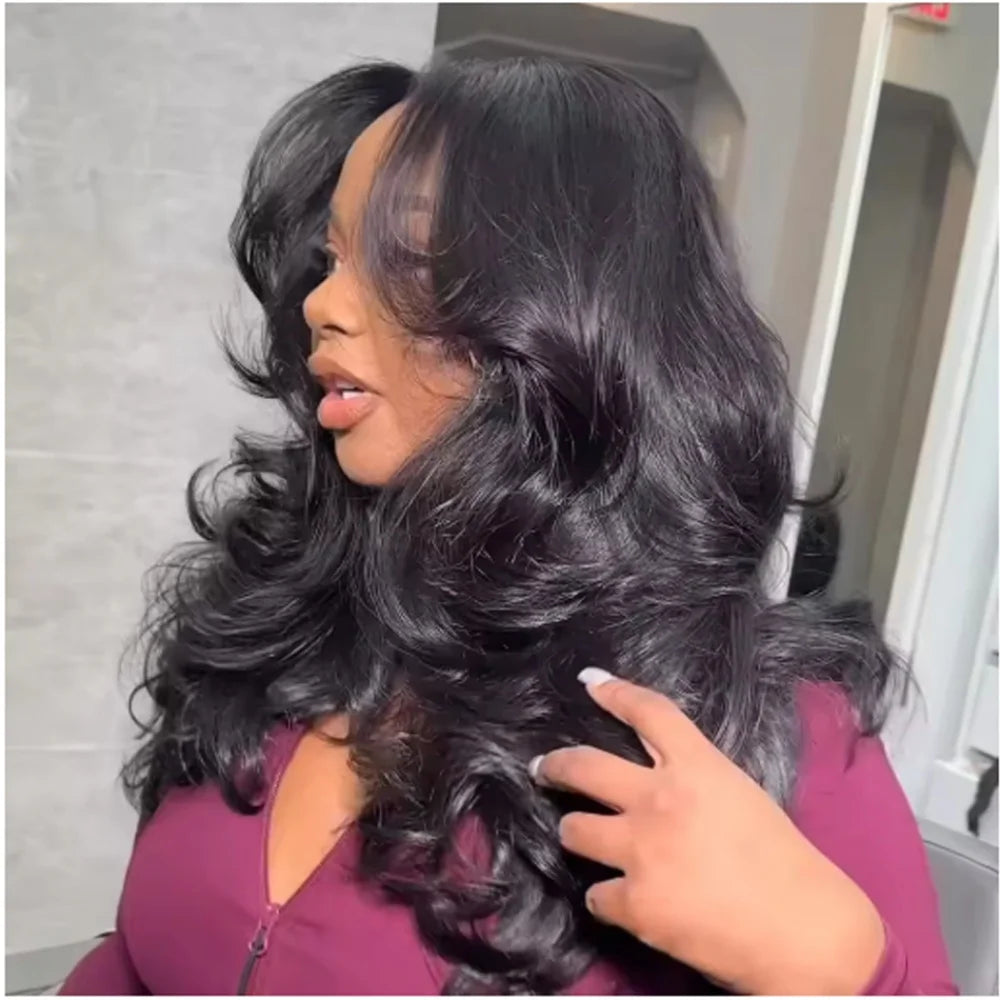Raw Baddies🎀 • 13x6 Body Wave Lace frontal Wig  Human Hair Pre Plucked Glueless • HD Transparent !