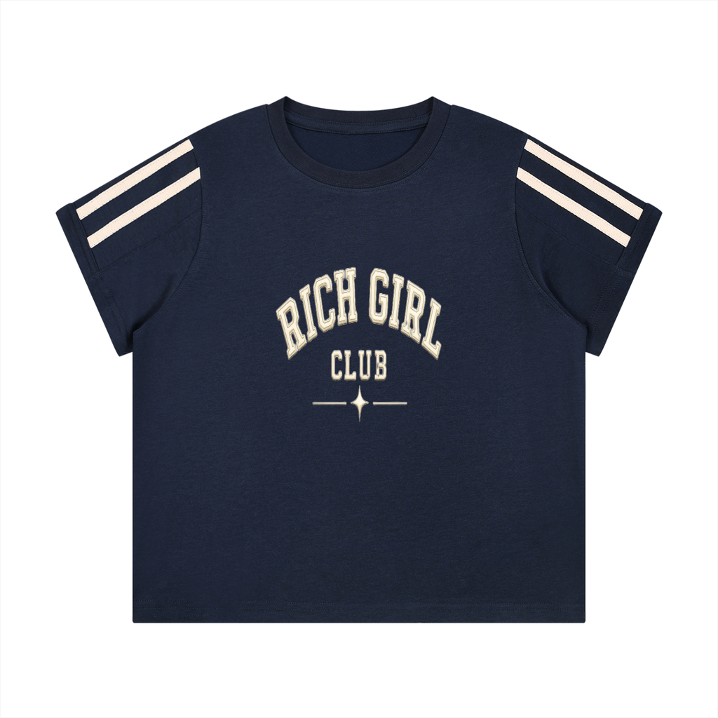 RICH GIRL CLUB CROP TRACK SET• BADDIE AUTHORITY COLLECTION