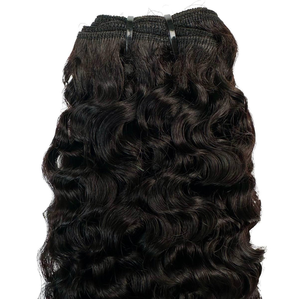 The Baddie Collection•Burmese Curly 100% Human Hair Bundles