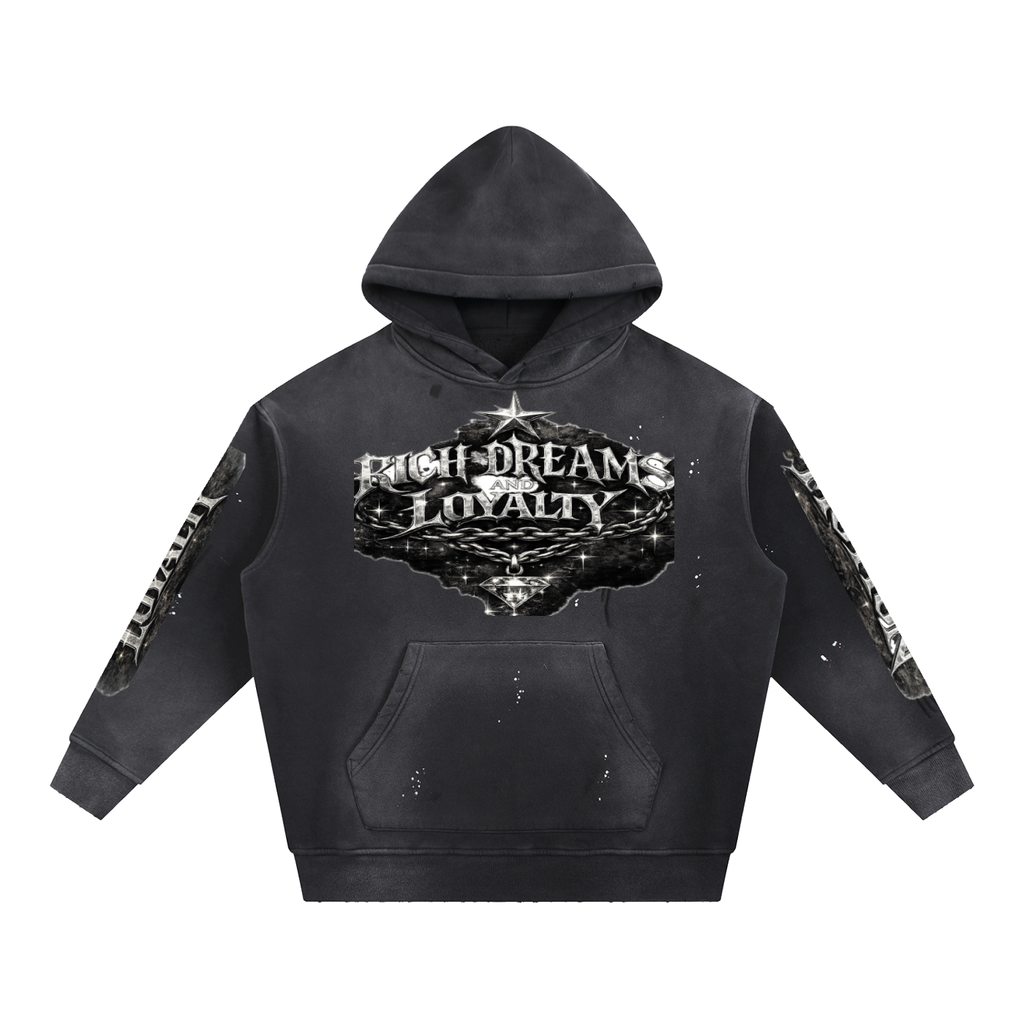 RICH DREAMS & LOYALTY “Money Loyalty Motion” Rockstar Hoodie