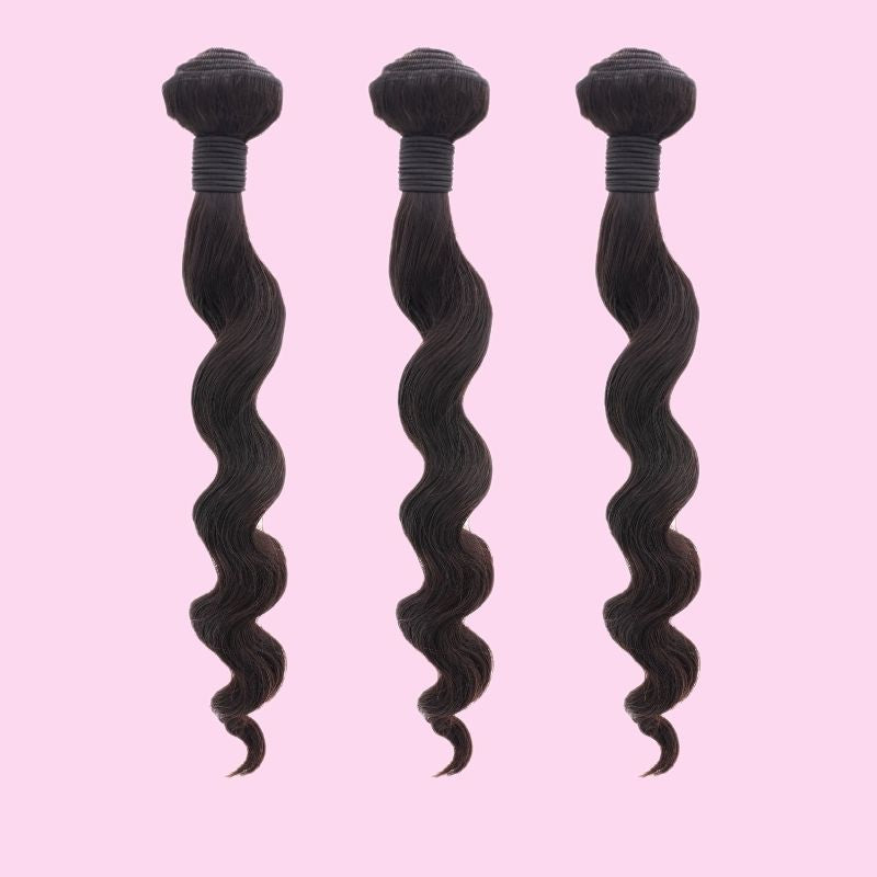 🎀👛Baddie Collection• Brazilian Loose Wave Bundle Deals
