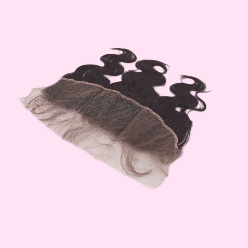 Raw Baddie Collection• Brazilian Body Wave Frontal 13x4 Transparent Lace