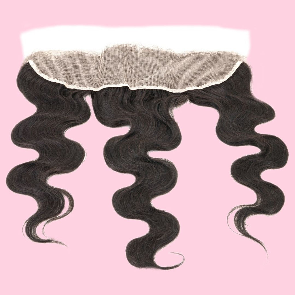 Raw Baddie Collection• Brazilian Body Wave Frontal 13x4 Transparent Lace