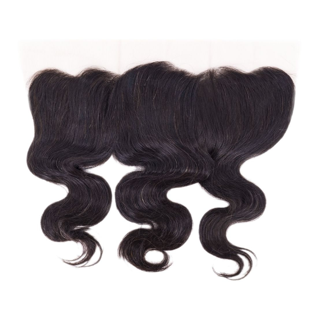Raw Baddie Collection• Brazilian Body Wave Frontal 13x4 Transparent Lace