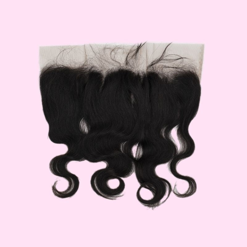 Raw Baddie Collection• Brazilian Body Wave Frontal 13x4 Transparent Lace