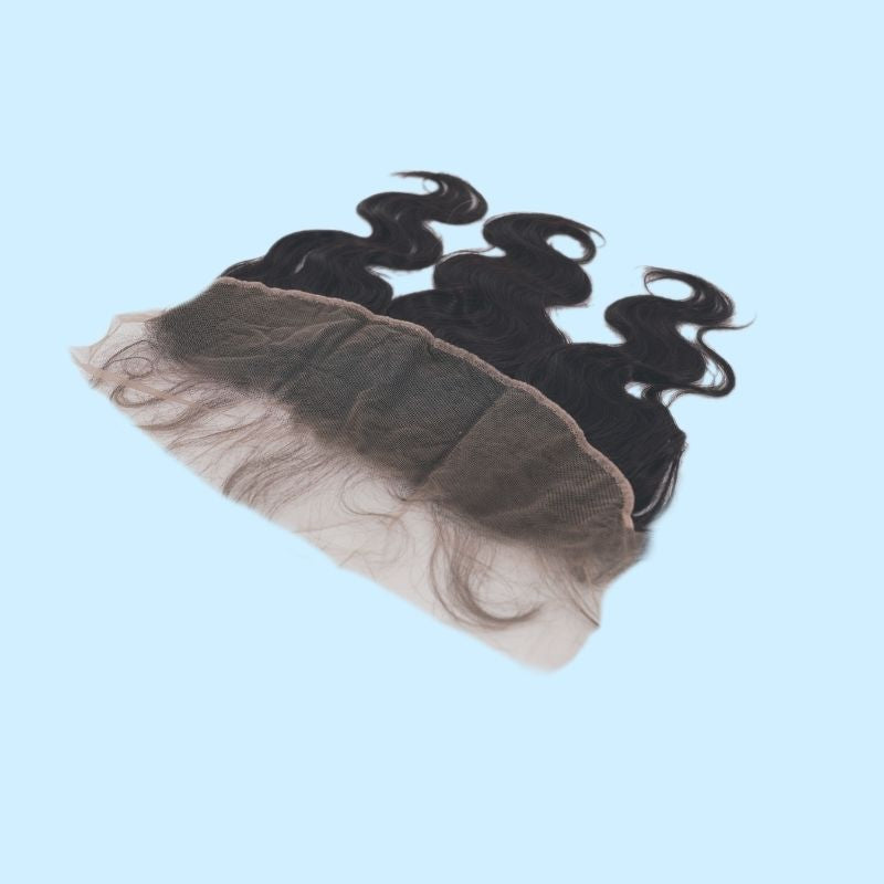 Raw Baddie Collection• Brazilian Body Wave Frontal 13x4 Transparent Lace
